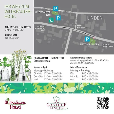 Gasthof Linden & Wildkrauterhotel 3*